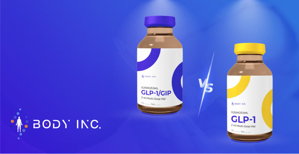 GLP-1 vs. GLP-1/GIP: Which Peptide Is Best for Your Metabolic Goals?